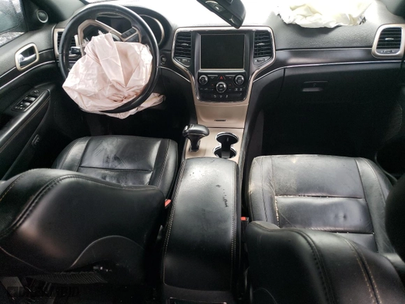 2014 Jeep Grand Cherokee Limited with VIN 1C4RJFBG2EC570489, listed as a Copart auction lot 43905855 with 0 mi miles and Salvage Title. Bid and sale history available at carsss.com. Image 8.