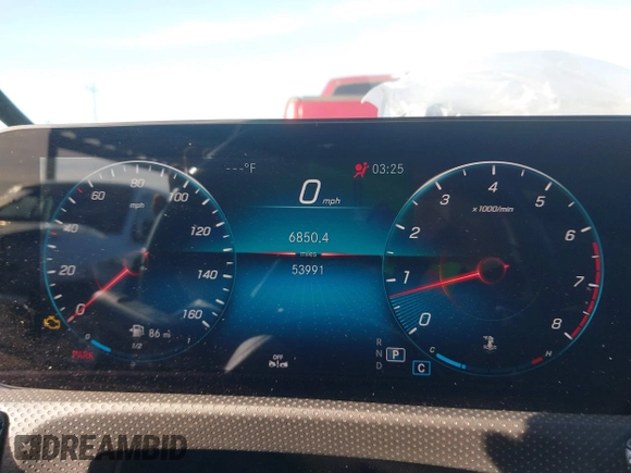 2021 Mercedes-Benz A 220 with VIN W1K3G4EB6MJ290020, listed as a IAAI auction lot 41691773 with 53,991 mi miles and . Bid and sale history available at DreamBid. Image 7.