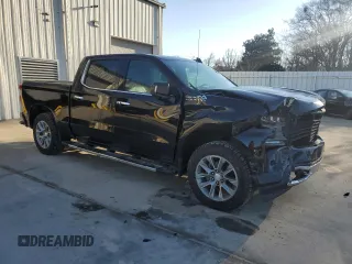 2019 Chevrolet Silverado 1500 High Country with VIN 3GCUYHED9KG249819, listed as a Copart auction lot 43785475 with 64,764 mi miles and Salvage Title. Bid and sale history available at carsss.com. Image 4.