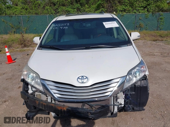 2014 Toyota Sienna Limited with VIN 5TDDK3DC0ES091826, listed as a IAAI auction lot 42112113 with 200,255 mi miles and . Bid and sale history available at DreamBid. Image 13.