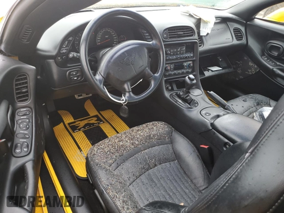 2003 Chevrolet Corvette with VIN 1G1YY22G235104779, listed as a Copart auction lot 74738904 with 0 mi miles and Salvage Title. Bid and sale history available at carsss.com. Image 8.