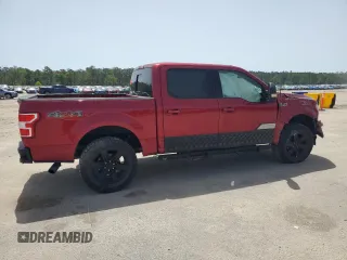 2018 Ford F-150 XL with VIN 1FTEW1E5XJFA27140, listed as a Copart auction lot 56948105 with 57,825 mi miles and Clean title. Bid and sale history available at DreamBid. Image 3.