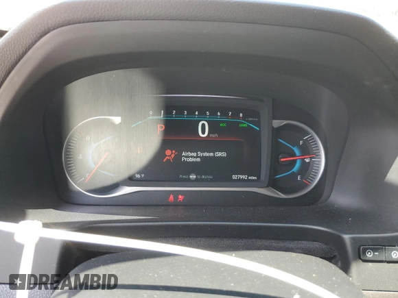 2022 Honda Pilot Special Edition with VIN 5FNYF6H28NB097712, listed as a Copart auction lot 57801695 with 27,992 mi miles and Salvage title. Bid and sale history available at DreamBid. Image 9.