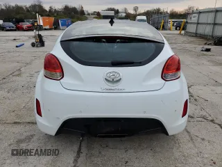 2014 Hyundai Veloster with VIN KMHTC6ADXEU184741, listed as a Copart auction lot 81136964 with 85,453 mi miles and Salvage Title. Bid and sale history available at carsss.com. Image 6.