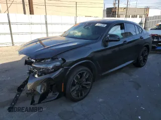 2024 BMW X4 M40i with VIN 5UX43DT04R9U21223, listed as a Copart auction lot 89411275 with 0 mi miles and Salvage Title. Bid and sale history available at carsss.com. Image 1.