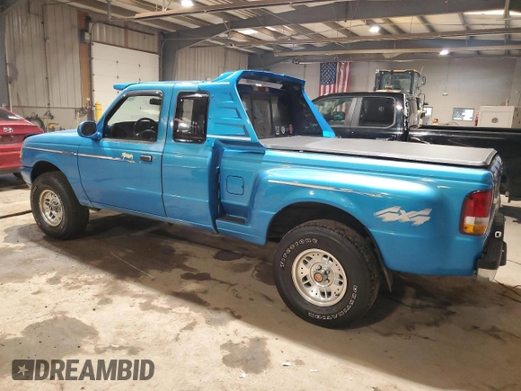1994 Ford Ranger Splash with VIN 1FTCR15X3RPB97796, listed as a Copart auction lot 45421965 with 99,825 mi miles and Clean title. Bid and sale history available at DreamBid. Image 2.