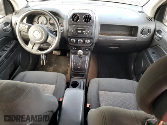 2013 Jeep Compass High Altitude with VIN 1C4NJCEA2DD258279, listed as a Copart auction lot 71251264 with 87,057 mi miles and Salvage Title. Bid and sale history available at carsss.com. Image 8.