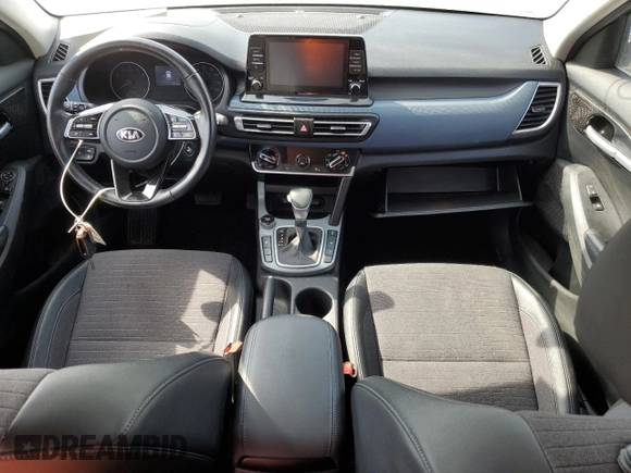 2021 Kia Seltos S with VIN KNDEUCA26M7129076, listed as a Copart auction lot 50740645 with 36,177 mi miles and Salvage Title. Bid and sale history available at carsss.com. Image 8.