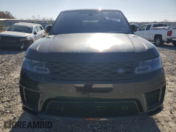 2018 Land Rover Range Rover Sport with VIN SALWR2RE7JA185792, listed as a Copart auction lot 85080224 with 117,990 mi miles and Salvage Title. Bid and sale history available at carsss.com. Image 5.