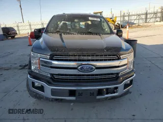2018 Ford F-150 XL with VIN 1FTEW1EG1JFD54060, listed as a Copart auction lot 43202705 with 121,884 mi miles and Salvage Title. Bid and sale history available at carsss.com. Image 5.