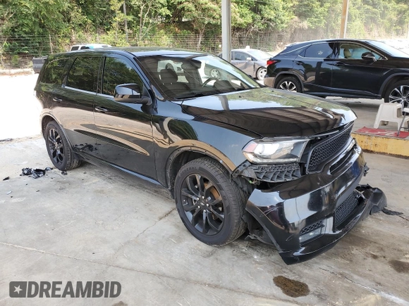 2020 Dodge Durango GT with VIN 1C4RDHDG6LC145953, listed as a Copart auction lot 59285865 with 116,151 mi miles and Salvage title. Bid and sale history available at DreamBid. Image 4.