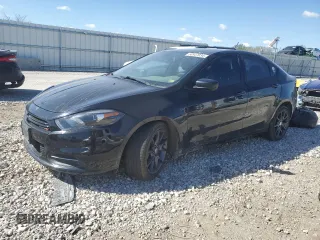 2016 Dodge Dart SE with VIN 1C3CDFAA8GD749843, listed as a Copart auction lot 50547034 with 206,693 mi miles and Salvage Title. Bid and sale history available at carsss.com. Image 1.