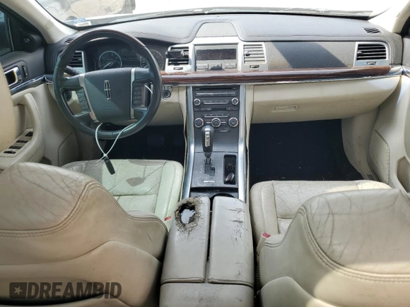 2009 Lincoln MKS with VIN 1LNHM93RX9G604306, listed as a Copart auction lot 57059605 with 177,871 mi miles and Salvage title. Bid and sale history available at DreamBid. Image 8.