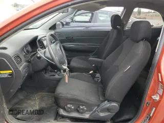 2008 Hyundai Accent GS with VIN KMHCM36C88U068079, listed as a Copart auction lot 47490165 with 196,818 mi miles and Salvage Title. Bid and sale history available at carsss.com. Image 7.