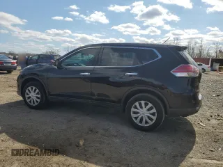 2014 Nissan Rogue SV with VIN 5N1AT2MV1EC827052, listed as a Copart auction lot 50398795 with 119,514 mi miles and Salvage Title. Bid and sale history available at DreamBid. Image 2.