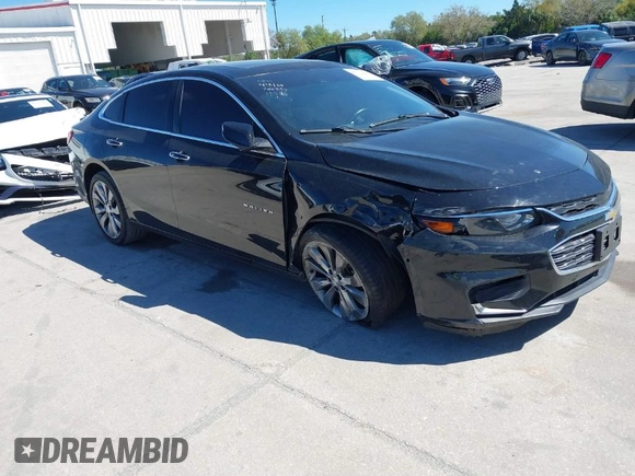 2016 Chevrolet Malibu Premier with VIN 1G1ZH5SX0GF280820, listed as a IAAI auction lot 41732998 with 84,430 mi miles and . Bid and sale history available at DreamBid. Image 1.