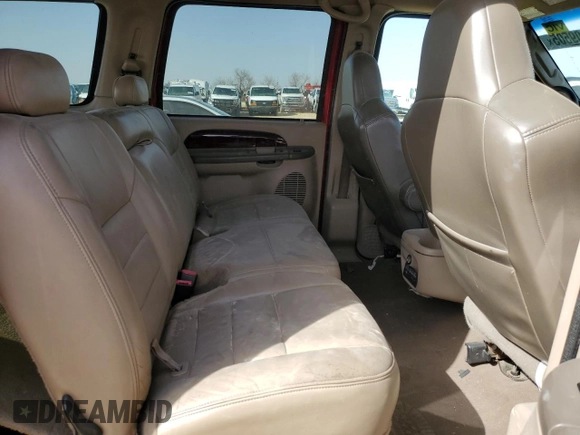 2003 Ford Excursion z VIN 1FMSU45F53EA92386, wystawiony jako Copart lot #47809505 z przebiegiem 147 603 mil mil oraz Szkoda całkowita • Salvage title. Historia ofert i sprzedaży dostępna na DreamBid. Obrazek 11.
