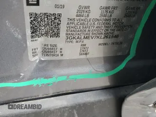 2019 GMC Terrain SLE с VIN 3GKALMEV7KL261546, выставлен на аукционе Copart как лот 61054725 с пробегом 26 575 миль миль и Списание • Salvage title. История ставок и продаж доступна на DreamBid. Изображение 14.