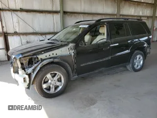2007 Mercedes-Benz GL-Class with VIN 4JGBF71E47A156956, listed as a Copart auction lot 74045164 with 142,489 mi miles and Salvage Title. Bid and sale history available at carsss.com. Image 1.