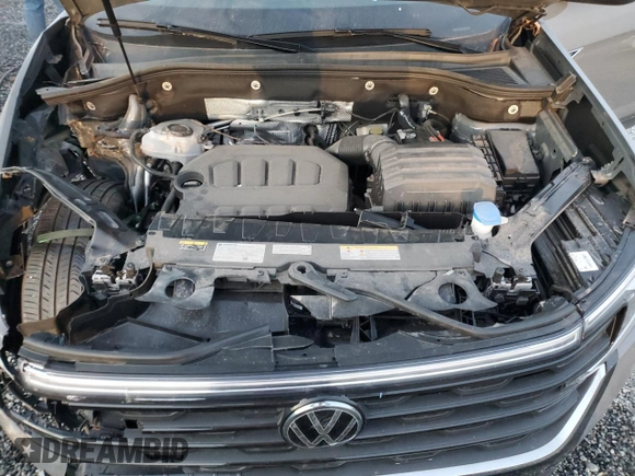 2024 Volkswagen Atlas SE z VIN 1V2WE2CA7RC256058, wystawiony jako Copart lot #48243165 z przebiegiem 2 227 mil mil oraz Szkoda całkowita • Salvage title. Historia ofert i sprzedaży dostępna na DreamBid. Obrazek 12.