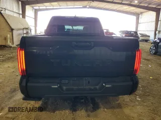 2023 Toyota Tundra 2WD SR5 with VIN 5TFLA5AB6PX026319, listed as a Copart auction lot 88955365 with 25,290 mi miles and Salvage Title. Bid and sale history available at carsss.com. Image 6.