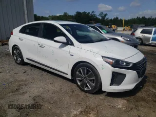 2019 Hyundai Ioniq Limited z VIN KMHC05LC7KU144216, wystawiony jako Copart lot #59552425 z przebiegiem 66 932 mil mil oraz Szkoda całkowita • Salvage title. Historia ofert i sprzedaży dostępna na DreamBid. Obrazek 4.