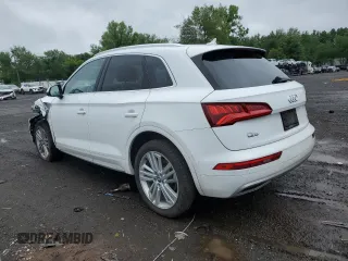 2018 Audi Q5 Premium Plus with VIN WA1BNAFY3J2082867, listed as a Copart auction lot 61017895 with 85,070 mi miles and Salvage title. Bid and sale history available at DreamBid. Image 2.