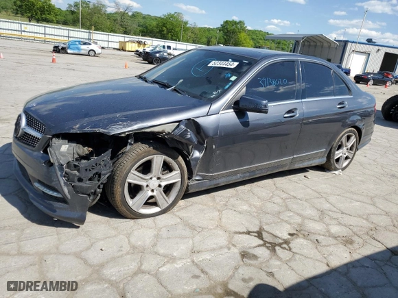 2011 Mercedes-Benz C-Class C 300 Sport with VIN WDDGF8BB7BR143686, listed as a Copart auction lot 72324644 with 171,635 mi miles and Salvage Title. Bid and sale history available at carsss.com. Image 1.