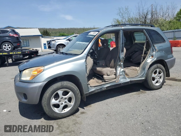 2005 Toyota RAV4 with VIN JTEHD20V150061231, listed as a Copart auction lot 54777055 with 247,363 mi miles and Clean Title. Bid and sale history available at carsss.com. Image 1.