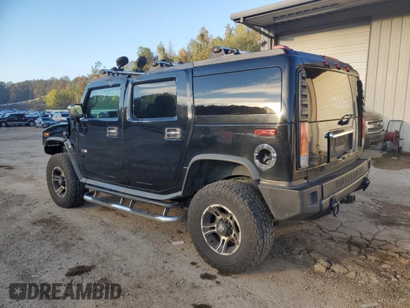 2004 Hummer H2 with VIN 5GRGN23U54H108629, listed as a Copart auction lot 78060184 with 227,696 mi miles and Salvage Title. Bid and sale history available at carsss.com. Image 2.