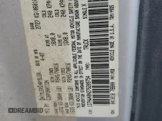 2007 Dodge Dakota SLT with VIN 1D7HW48N27S209754, listed as a Copart auction lot 81525424 with 217,221 mi miles and Salvage Title. Bid and sale history available at carsss.com. Image 12.