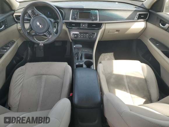 2016 Kia Optima LX with VIN 5XXGT4L31GG048750, listed as a Copart auction lot 51019075 with 168,332 mi miles and Clean Title. Bid and sale history available at carsss.com. Image 8.