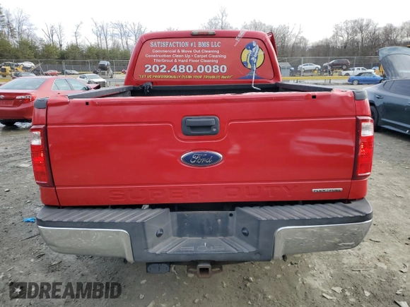 2010 Ford F-250 XL with VIN 1FTSW2B5XAEA19154, listed as a Copart auction lot 87395634 with 179,078 mi miles and Salvage title. Bid and sale history available at DreamBid. Image 6.