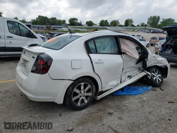 2012 Nissan Sentra SR z VIN 3N1AB6AP4CL762870, wystawiony jako Copart lot #56854535 z przebiegiem Nie podano mil oraz Szkoda całkowita • Salvage title. Historia ofert i sprzedaży dostępna na DreamBid. Obrazek 3.