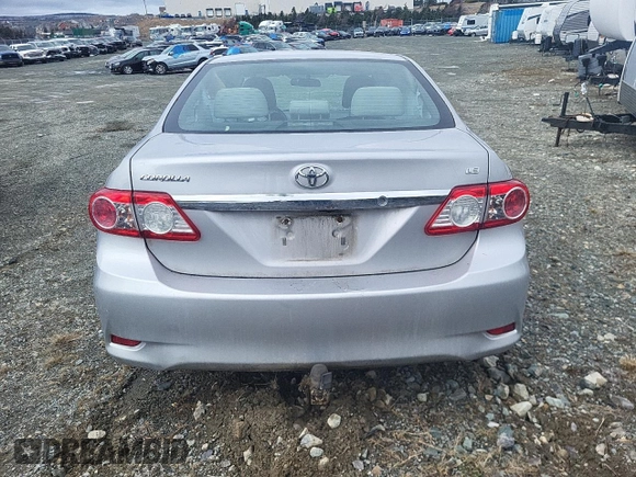 2011 Toyota Corolla L with VIN 2T1BU4EE0BC609090, listed as a Copart auction lot 52022585 with Not Provided miles and Salvage Title. Bid and sale history available at carsss.com. Image 6.