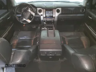 2017 Toyota Tundra Platinum with VIN 5TFAW5F10HX642253, listed as a Copart auction lot 88500185 with 201,722 mi miles and Salvage title. Bid and sale history available at DreamBid. Image 8.