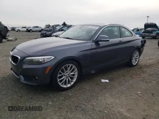 2014 BMW 2 Series 228i with VIN WBA1F5C50EV255519, listed as a Copart auction lot 45394705 with 105,044 mi miles and Salvage Title. Bid and sale history available at carsss.com. Image 1.