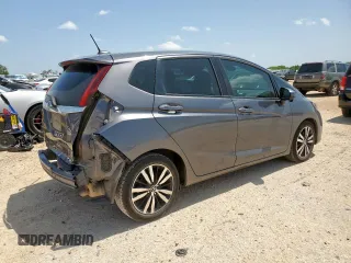 2020 Honda Fit EX with VIN 3HGGK5H8XLM716391, listed as a Copart auction lot 61165085 with 91,399 mi miles and Salvage title. Bid and sale history available at DreamBid. Image 3.