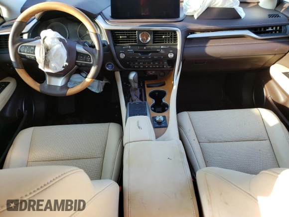 2020 Lexus RX 450h with VIN 2T2HGMDA6LC049329, listed as a Copart auction lot 47334203 with 6,555 mi miles and . Bid and sale history available at DreamBid. Image 8.