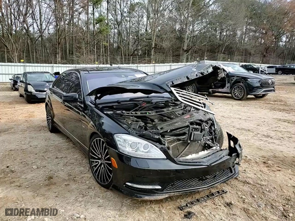 2012 Mercedes-Benz S-Class S 550 with VIN WDDNG7DB6CA425734, listed as a Copart auction lot 44753235 with 95,788 mi miles and Non Repairable. Bid and sale history available at carsss.com. Image 10.