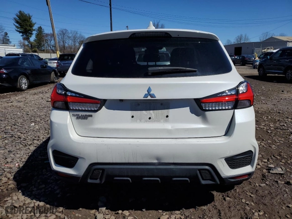 2021 Mitsubishi Outlander Sport ES with VIN JA4APUAU9MU007448, listed as a Copart auction lot 49064315 with 90,287 mi miles and Salvage Title. Bid and sale history available at carsss.com. Image 6.
