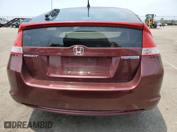 2011 Honda Insight with VIN JHMZE2H31BS008097, listed as a Copart auction lot 60780625 with 111,688 mi miles and Salvage title. Bid and sale history available at DreamBid. Image 6.