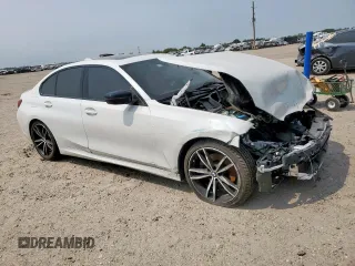 2022 BMW 3 Series 330i z VIN 3MW5R1J00N8C27912, wystawiony jako Copart lot #57255145 z przebiegiem 49 569 mil mil oraz Szkoda całkowita • Salvage title. Historia ofert i sprzedaży dostępna na DreamBid. Obrazek 4.
