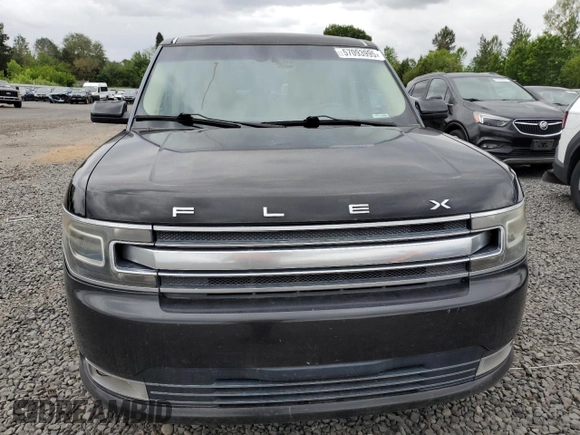 2013 Ford Flex Limited z VIN 2FMHK6DT4DBD17039, wystawiony jako Copart lot #57093995 z przebiegiem 95 517 mil mil oraz Czysty tytuł • Clean title. Historia ofert i sprzedaży dostępna na DreamBid. Obrazek 5.
