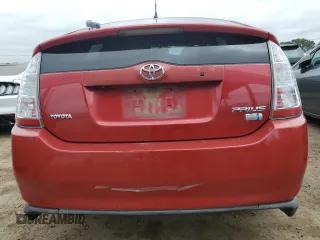 2006 Toyota Prius with VIN JTDKB20U667059524, listed as a Copart auction lot 53208455 with 297,569 mi miles and Salvage Title. Bid and sale history available at carsss.com. Image 6.