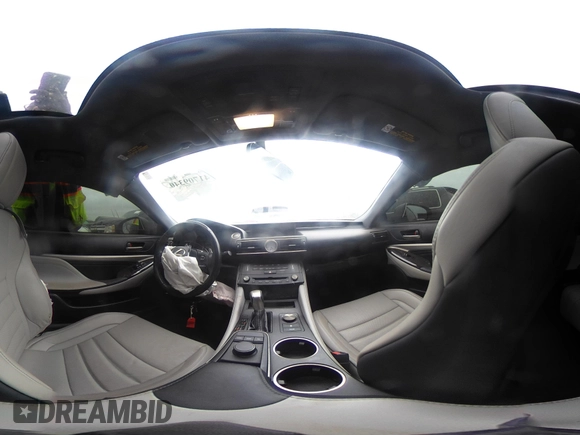 2016 Lexus RC 200t F Sport with VIN JTHHA5BC8G5000263, listed as a IAAI auction lot 41709340 with 85,310 mi miles and . Bid and sale history available at DreamBid. Image 18.