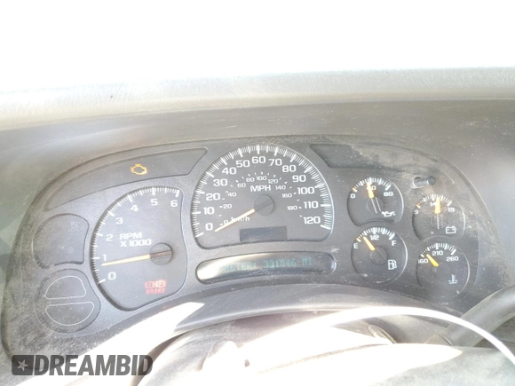 2005 Chevrolet Suburban Z71 with VIN 3GNFK16Z35G260337, listed as a Copart auction lot 69217274 with 331,546 mi miles and Salvage Title. Bid and sale history available at carsss.com. Image 9.