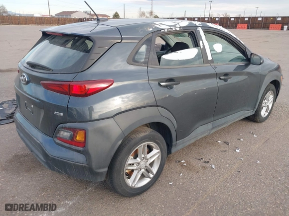2021 Hyundai Kona SE with VIN KM8K1CAA9MU654620, listed as a IAAI auction lot 41773264 with 1 mi miles. Bid and sale history available at carsss.com. Image 4.
