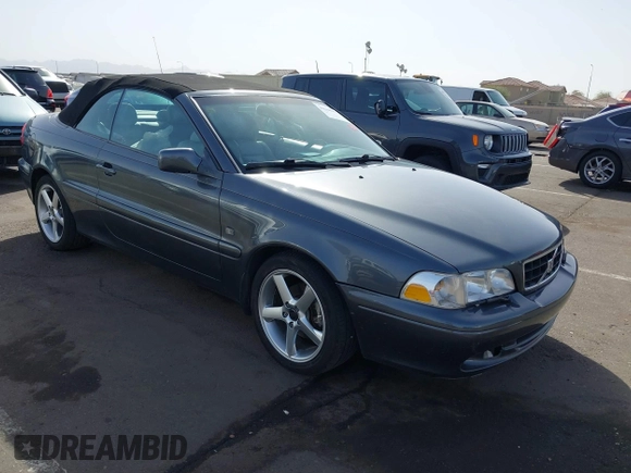 2004 Volvo C70 with VIN YV1NC62D94J049529, listed as a IAAI auction lot 41668957 with 100,110 mi miles. Bid and sale history available at carsss.com. Image 1.