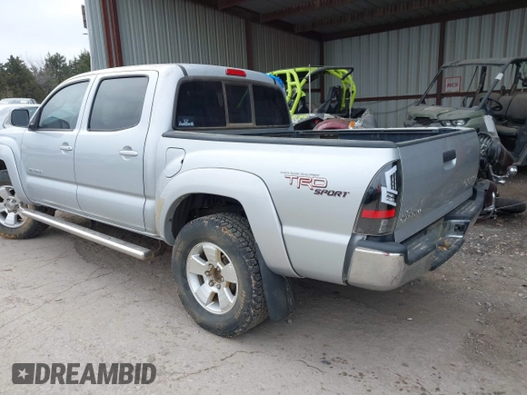 2008 Toyota Tacoma PreRunner with VIN 3TMJU62NX8M067203, listed as a IAAI auction lot 41348958 with 161,195 mi miles. Bid and sale history available at carsss.com. Image 3.